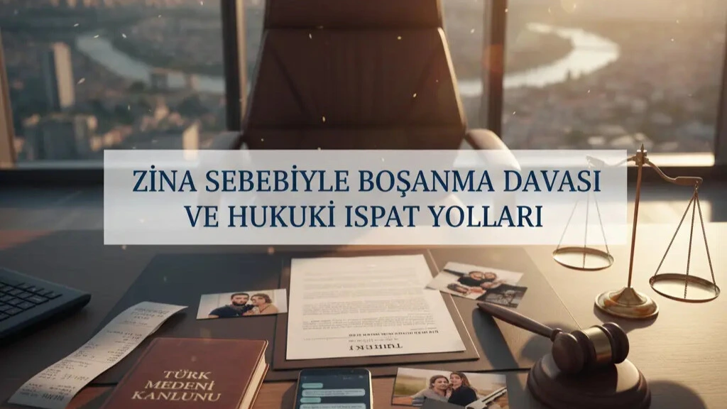 Zina Sebebiyle Boşanma Davası ve Hukuki İspat Yolları